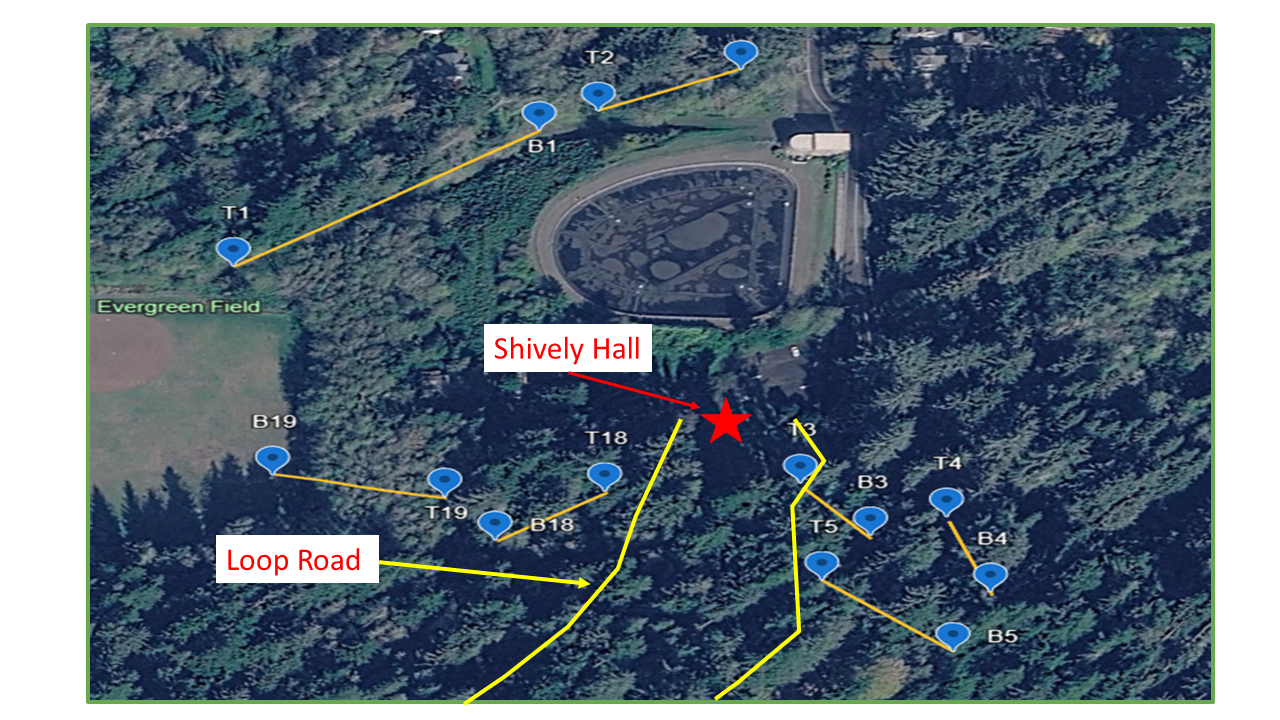 Disc Golf Map 1 of 2