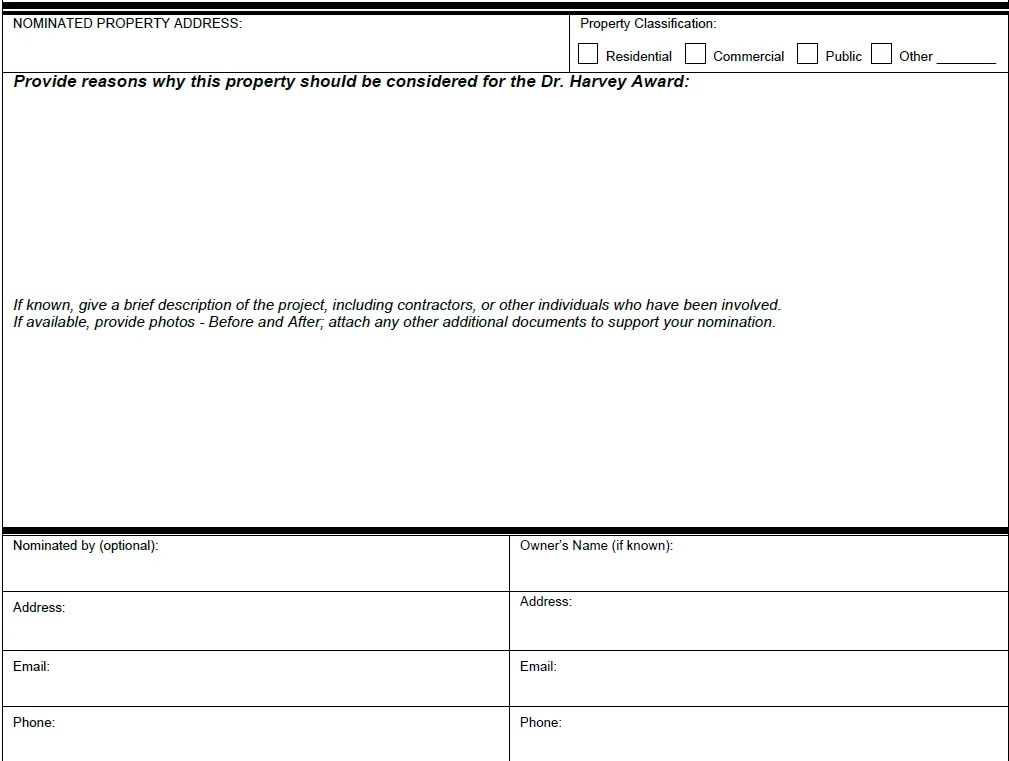 Nomination Form